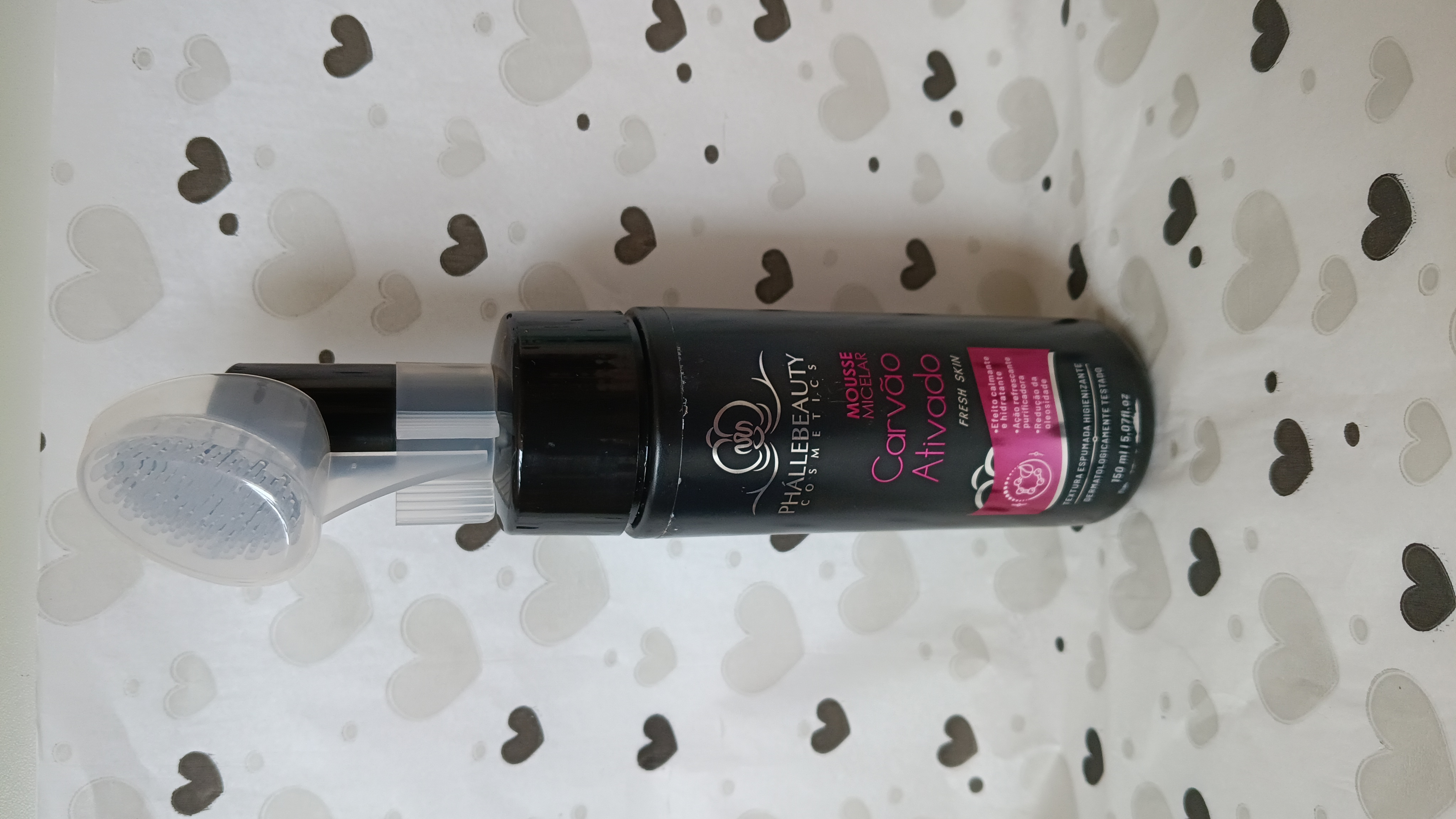Mousse micelar Carvão Ativado